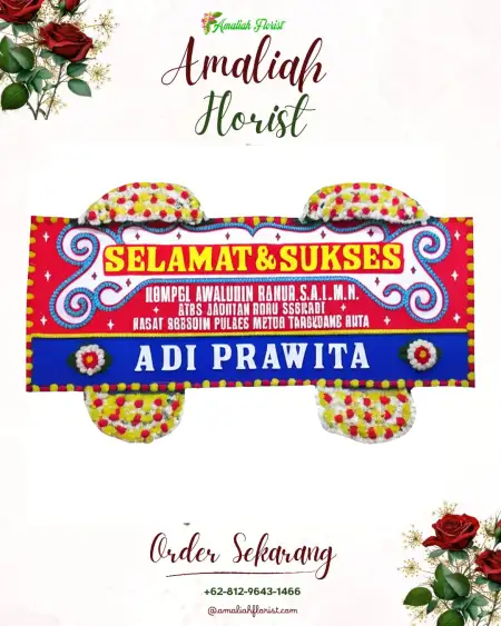 Papan Bunga Ucapan Selamat Sugihwaras